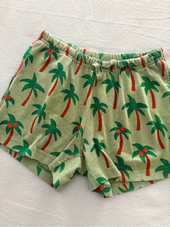 Hanna Andersson Pants - Hanna Andersson 100% Organic Cotton Palm Tree Print Shorts Sz S